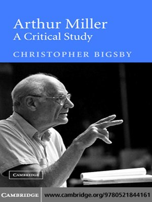cover image of Arthur Miller